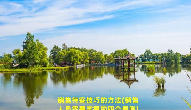 销售待客技巧的方法(销售人员需要掌握的四个原则)
